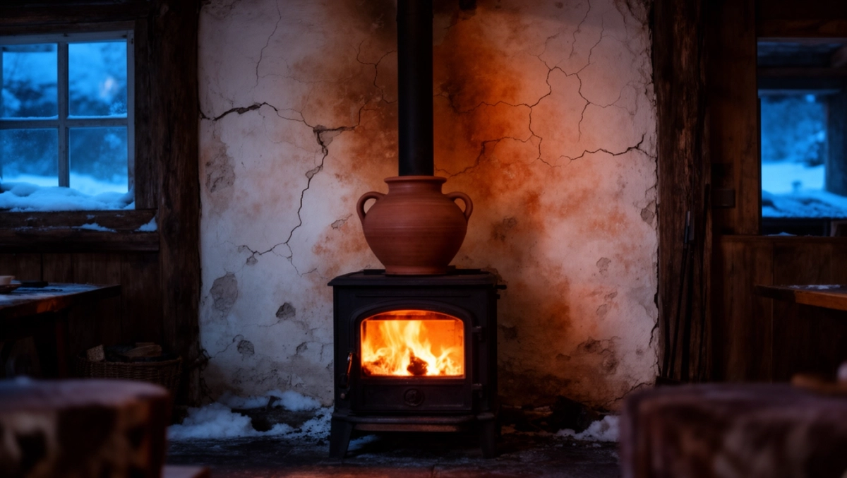 Co na ścianę za kominkiem kozą
