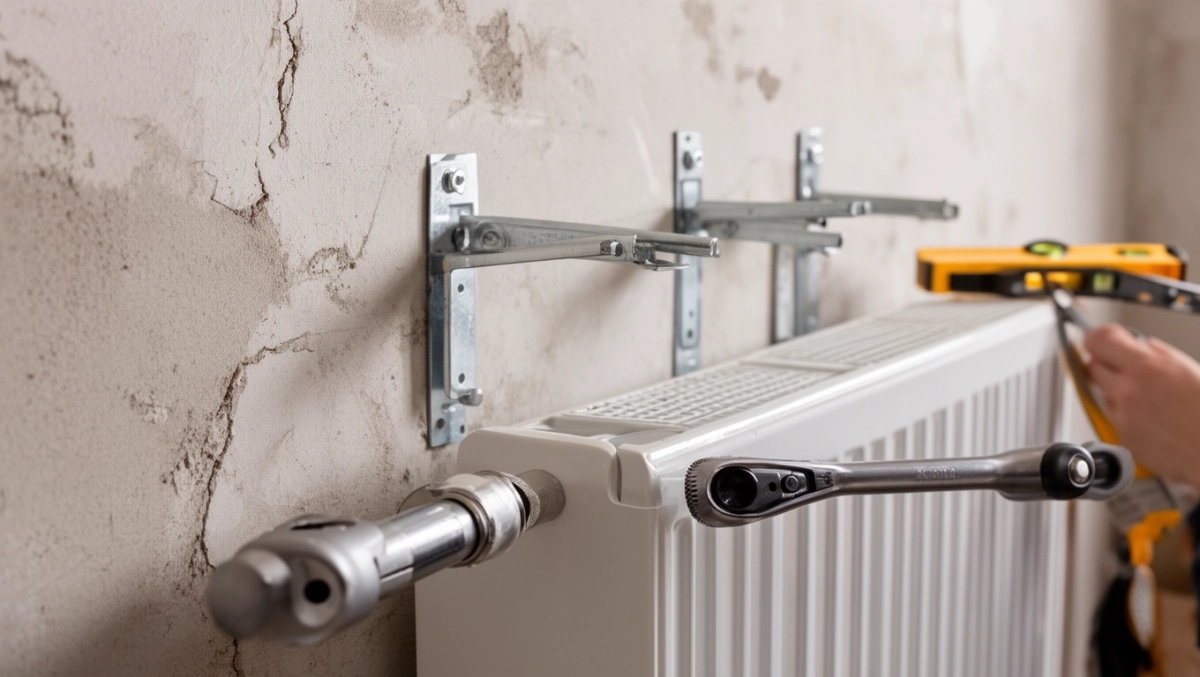 Jak zamontować grzejnik na ścianie