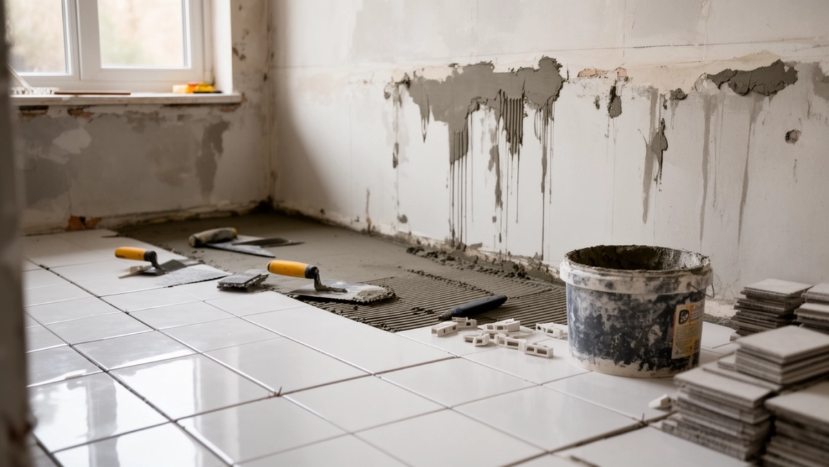 Kolejność układania płytek ściana czy podłoga