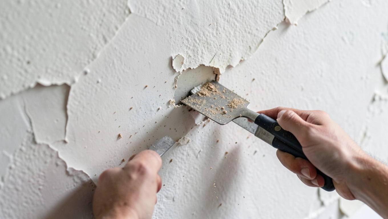 Robocizna skrobania ścian z VAT