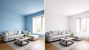 Czy malować sufit w kolorze ścian