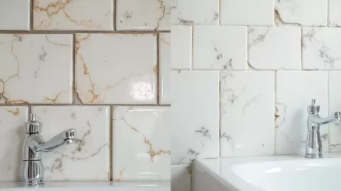 Czym zakryć stare płytki na ścianie