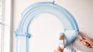 Jak namalować łuk na ścianie