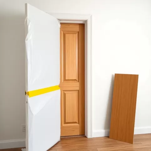 Jak zabezpieczyć drzwi podczas remontu