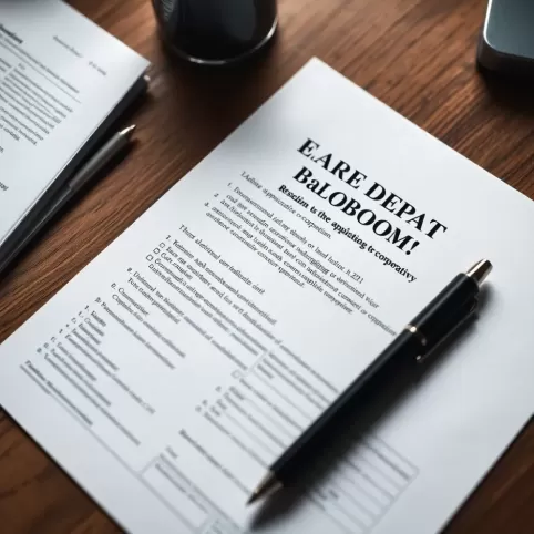 Podanie do spółdzielni mieszkaniowej o remont balkonu