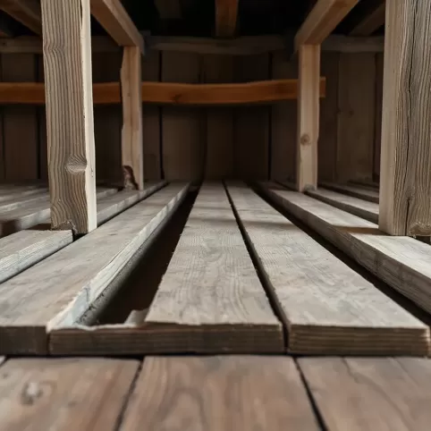 Remont podłogi na legarach