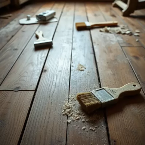 Remont starej podłogi