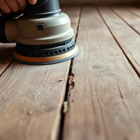 Remont starej podłogi z desek