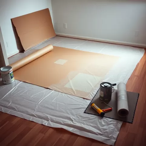 Zabezpieczenie podłogi podczas remontu cena