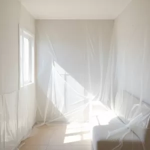 Zabezpieczenie przed kurzem podczas remontu