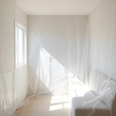 Zabezpieczenie przed kurzem podczas remontu